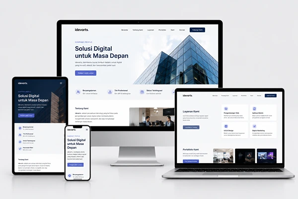 Project website company profile iDevArts